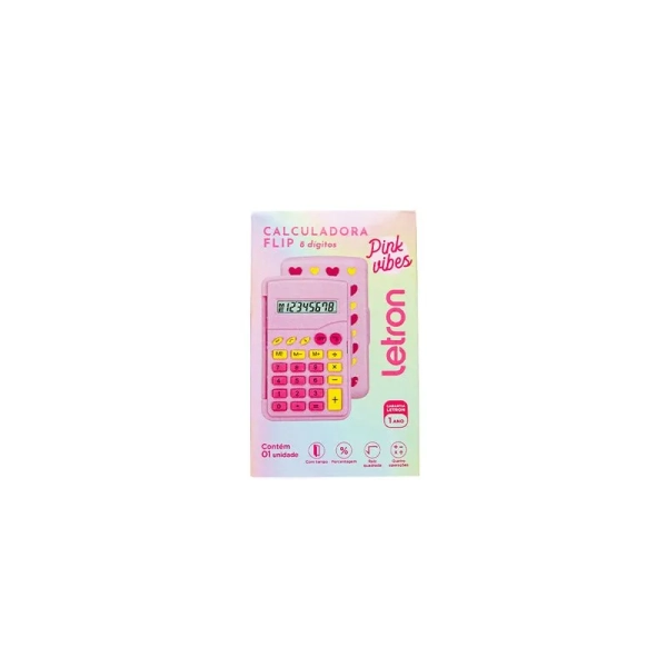 Calculadora Flip Pink Vibes - Image 3